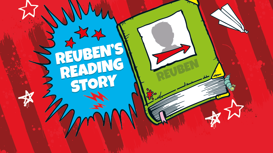 Beano Subscriber Reuben’s Reading Story
